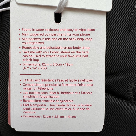 Lululemon Team Canada Future Legacy Crossbody Bag - Picture 7 of 11